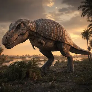 Armadillo + Tyrannosaurus rex